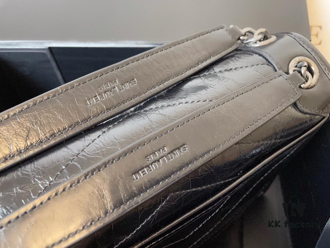 Top Grain Medium 28cm MONOGRAMME SAINT LAURENT Flap Shoulder Bag