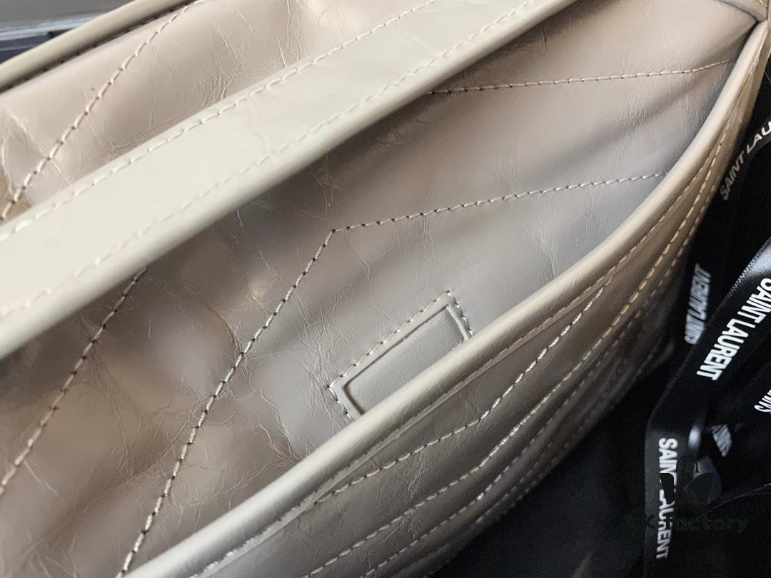 Top Grain Medium 28cm MONOGRAMME SAINT LAURENT Flap Shoulder Bag