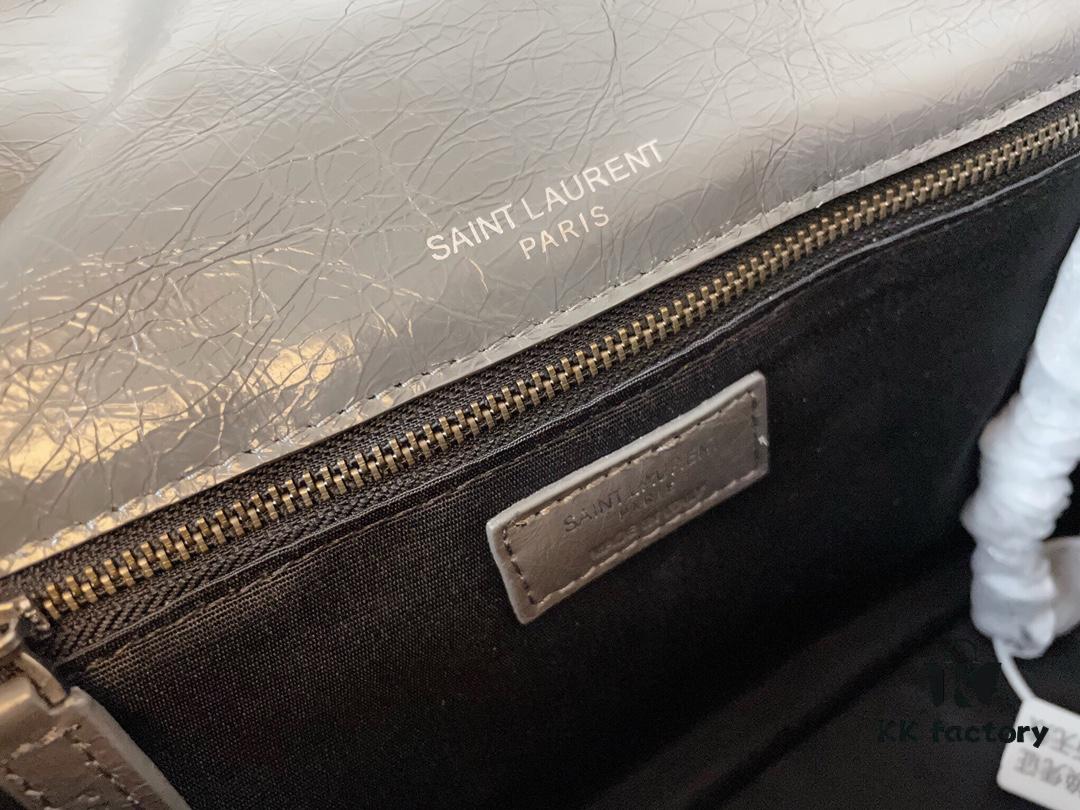 Top Grain Medium 28cm MONOGRAMME SAINT LAURENT Flap Shoulder Bag