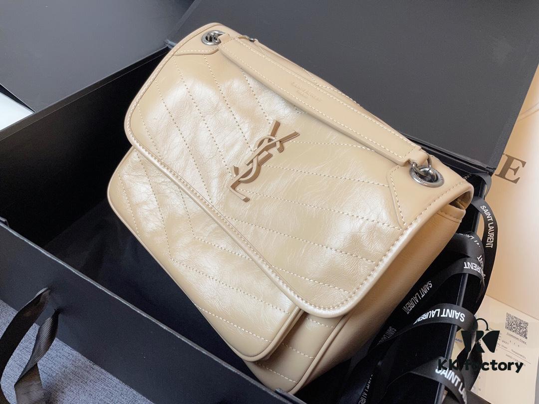 Top Grain Medium 28cm MONOGRAMME SAINT LAURENT Flap Shoulder Bag