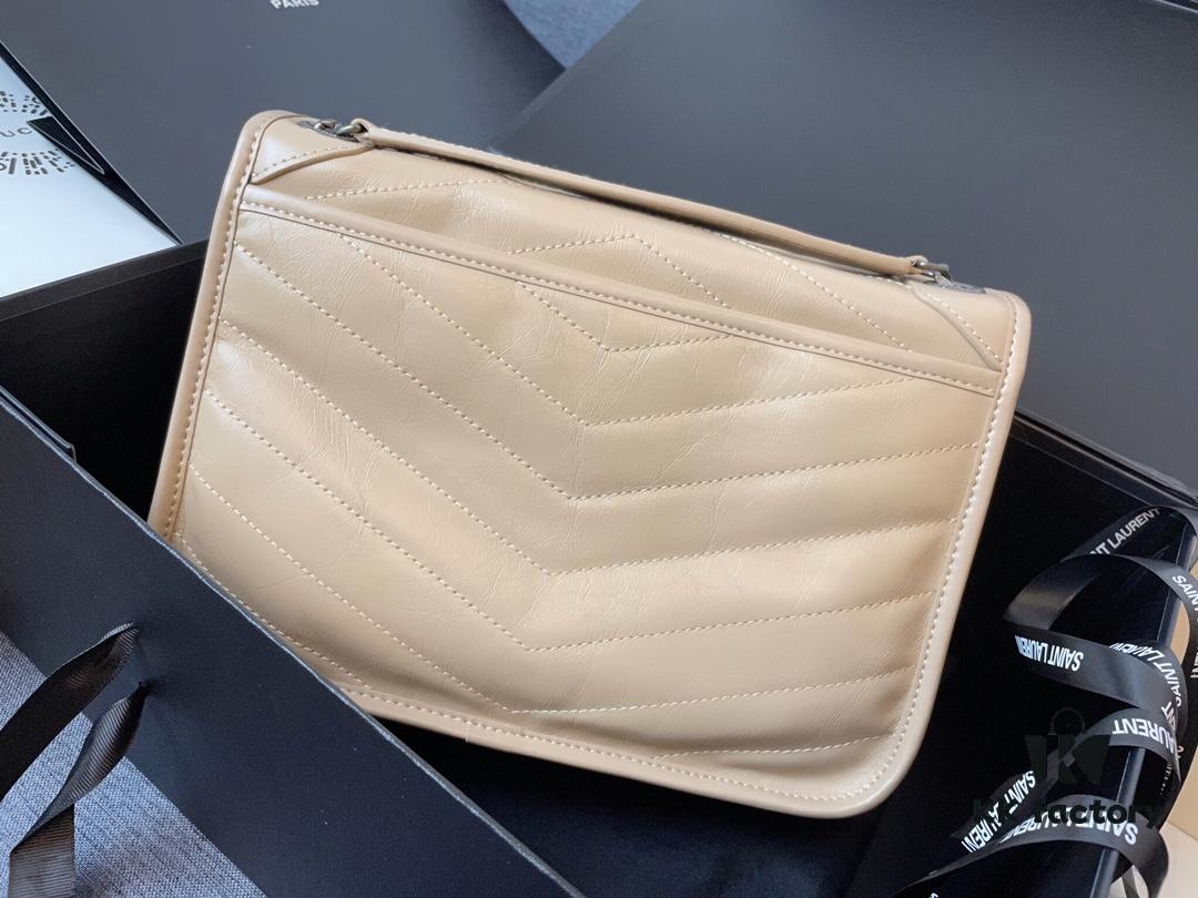 Top Grain Medium 28cm MONOGRAMME SAINT LAURENT Flap Shoulder Bag