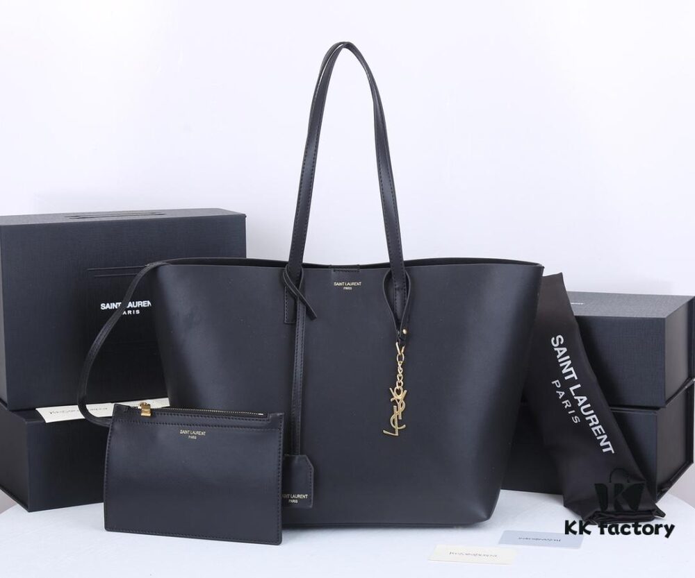 Top Quality Full Cowhide YSL New Shopping Tote Bag 🍂🍂 Casual and Versatile, Spacious Interior for Carefree and Secure Travel