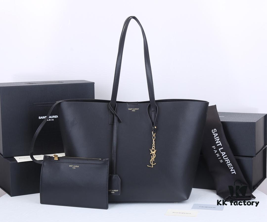 Top Quality Full Cowhide YSL New Shopping Tote Bag 🍂🍂 Casual and Versatile, Spacious Interior for Carefree and Secure Travel