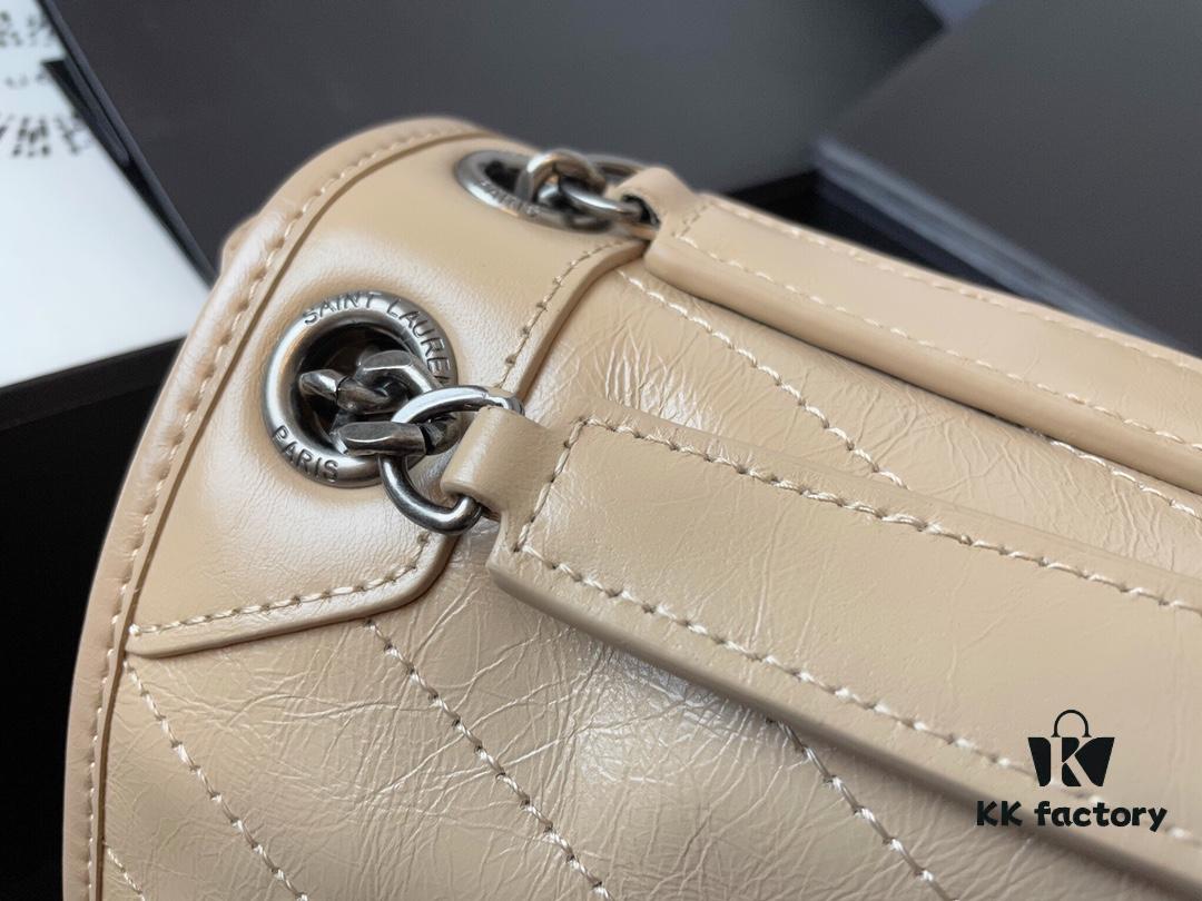 Top Grain Medium 28cm MONOGRAMME SAINT LAURENT Flap Shoulder Bag