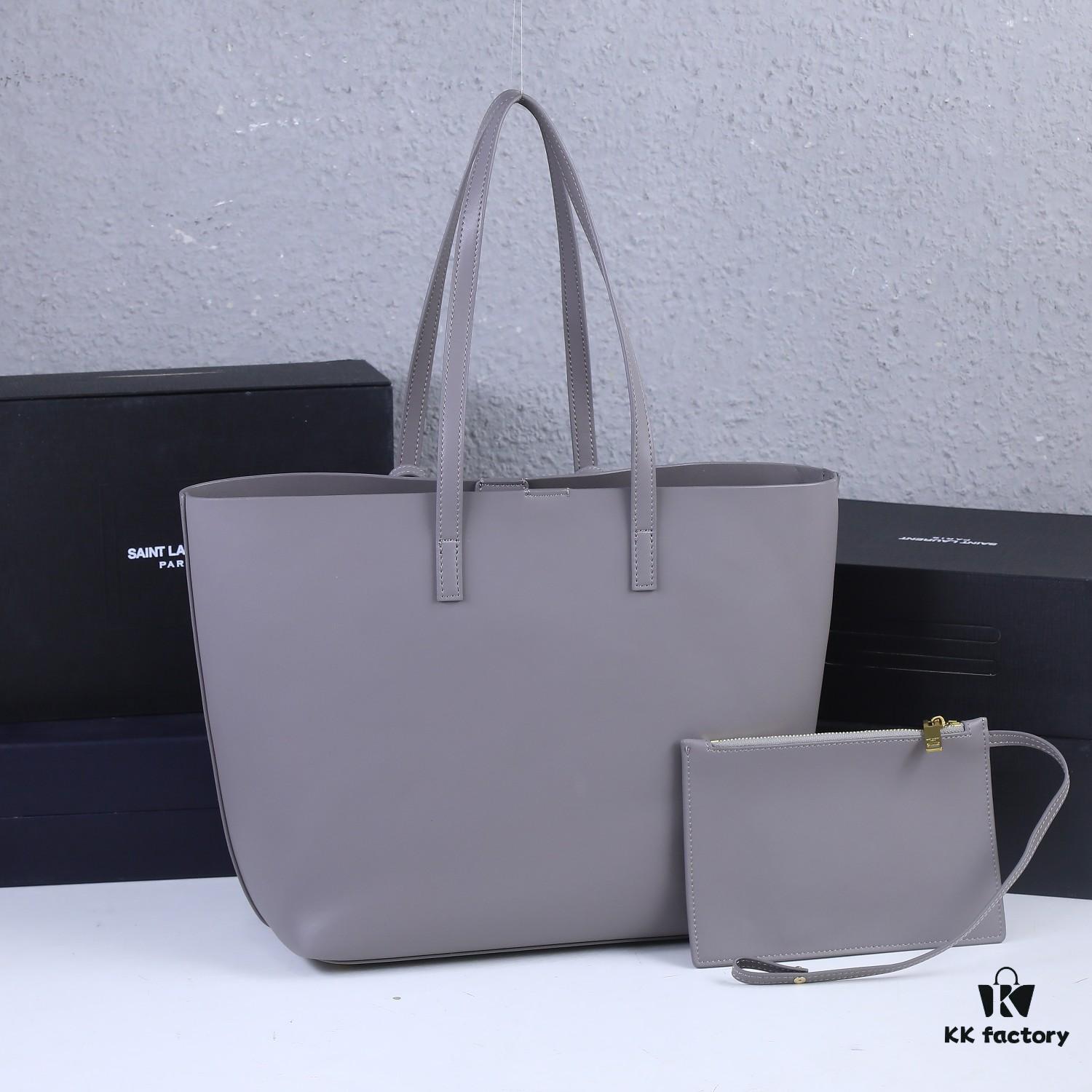 Top Quality Full Cowhide YSL New Tote Bag 🍂🍂 Casual and Versatile, Spacious Interior for Carefree and Secure Travel