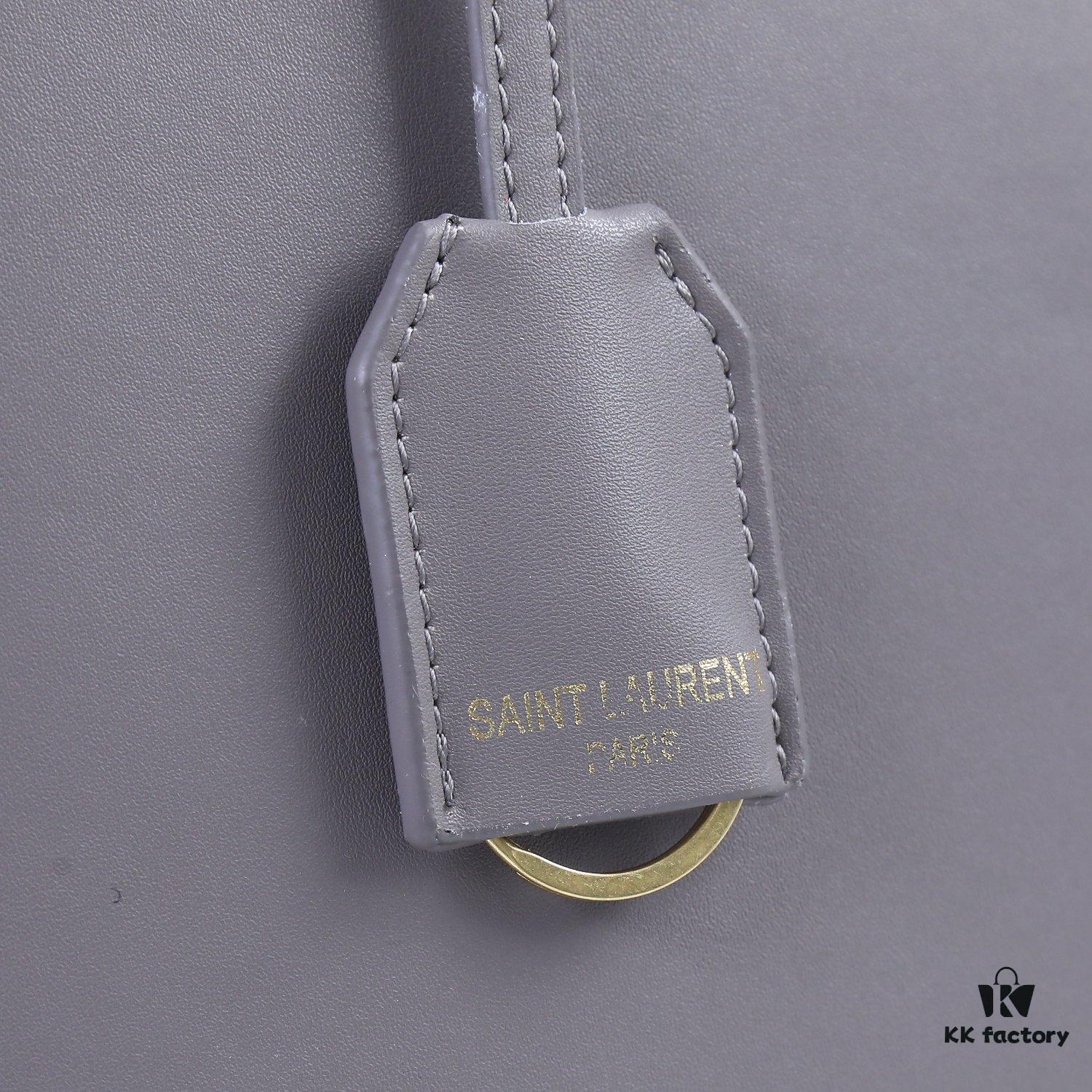 Top Quality Full Cowhide YSL New Tote Bag 🍂🍂 Casual and Versatile, Spacious Interior for Carefree and Secure Travel