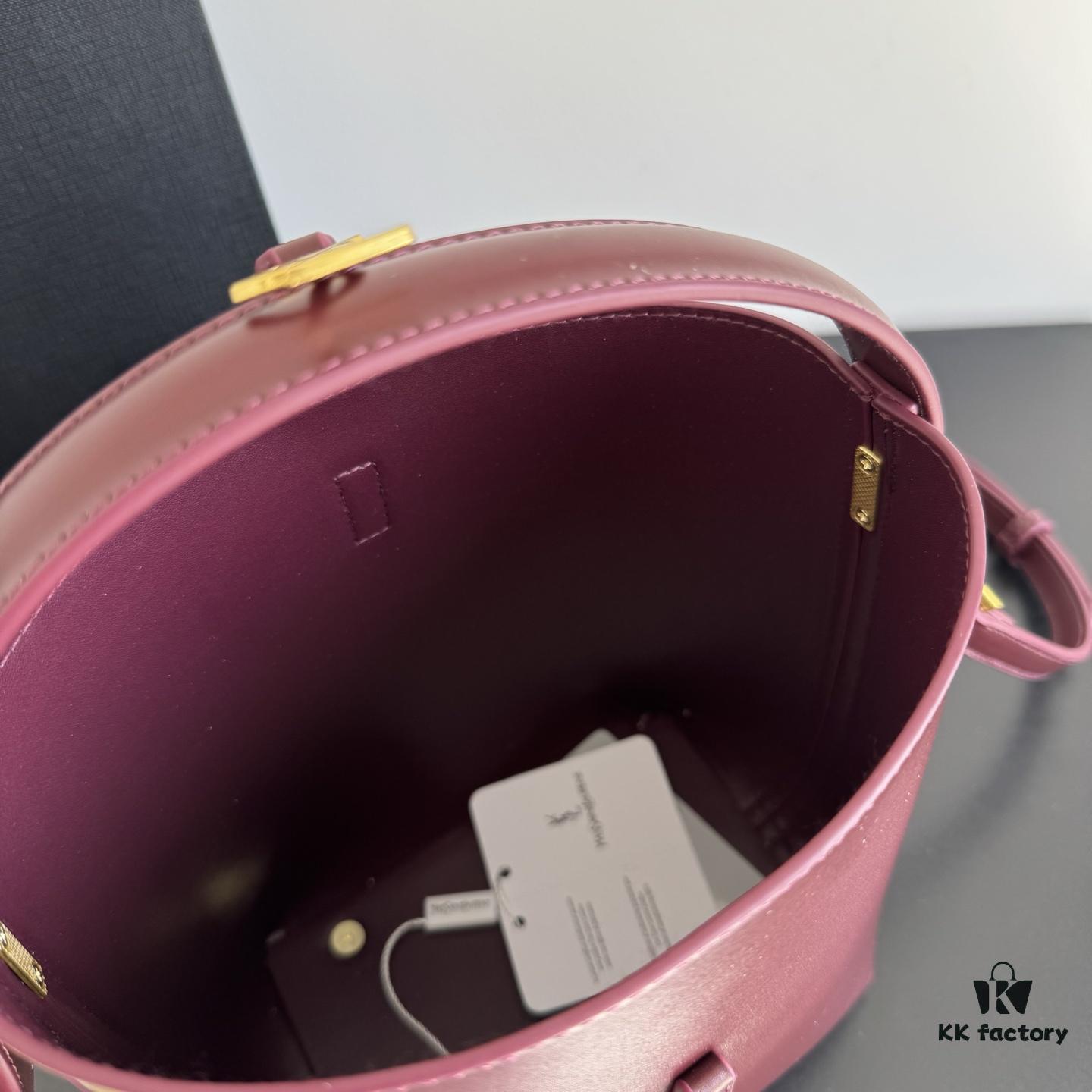 Yves Saint Laurent Sling Crossbody Bucket Bag in Poplin, Size Small