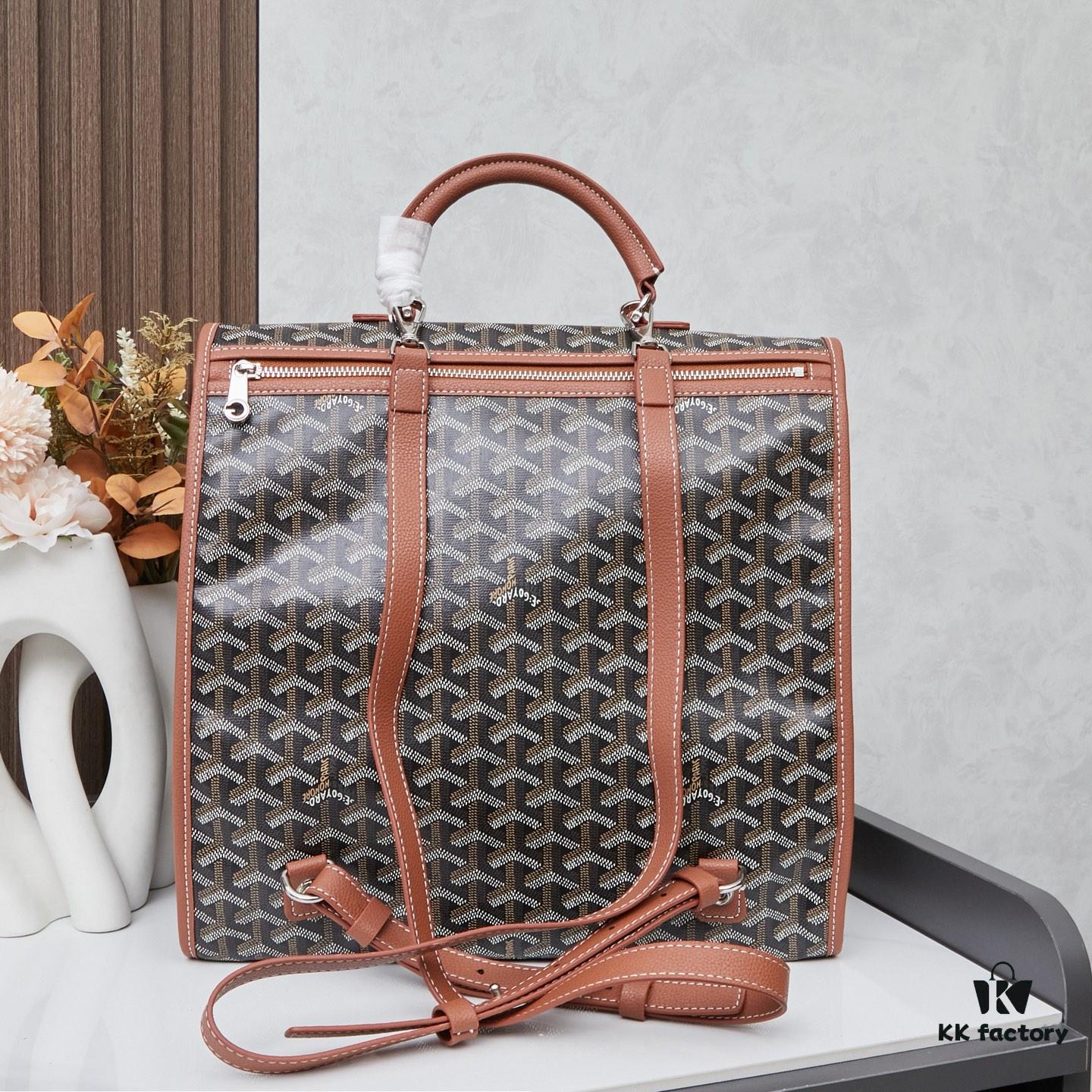 Goya Version 💰Saint Léger Goya Dog Tooth Backpack