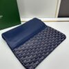 SAINTE-MARIE Clutch Bag with Reversible Flap Design, GOYARDine Canvas and Chevron Calfskin