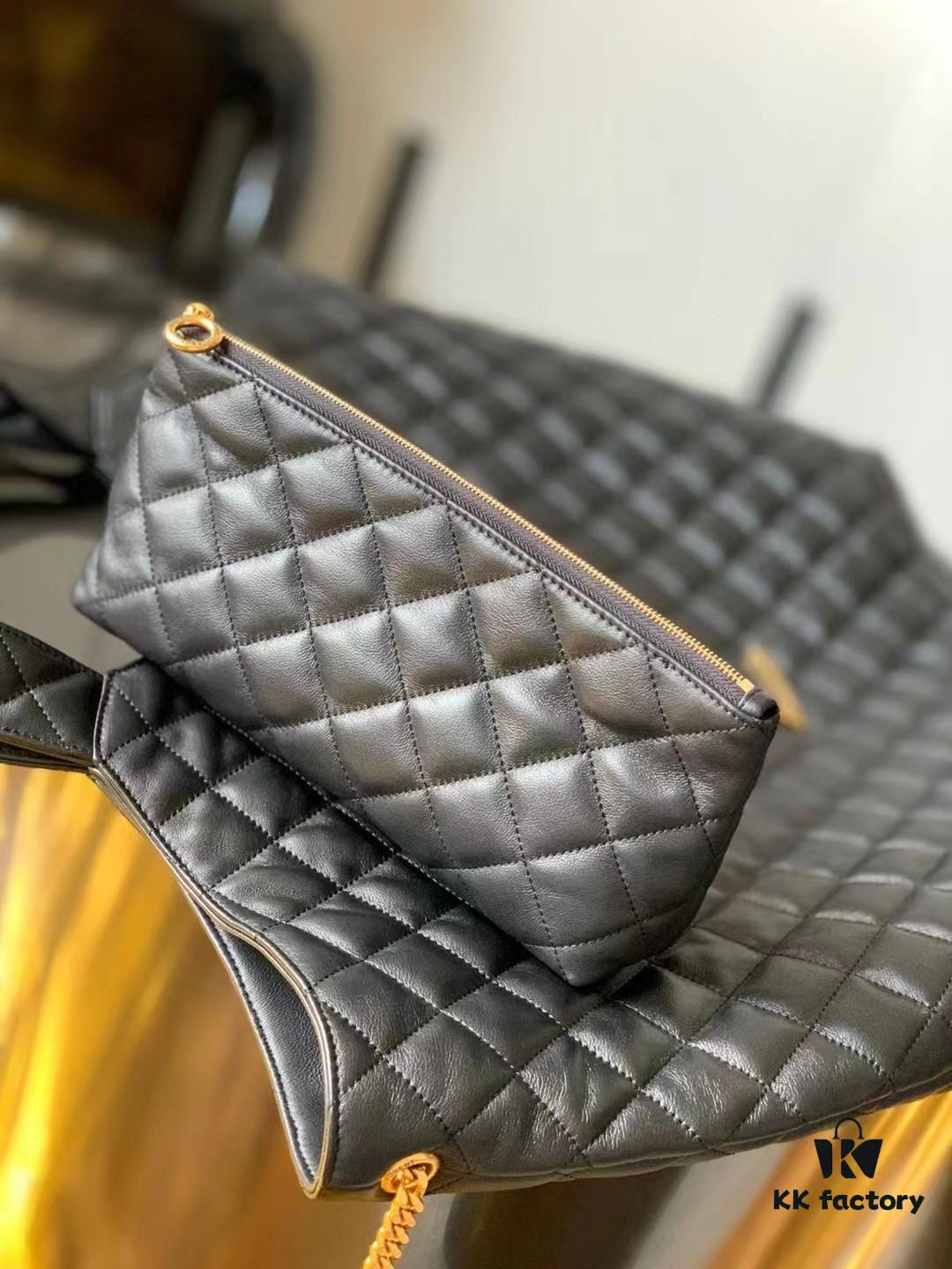 ICARE Tote Bag – Shopping Bag, Viral ICARE Tote, 'Freedom and Passion, Comfort and Ease, Elegance is You, So is Nonchalance' — Saint Laurent 22 Spring/Summer New Arrival