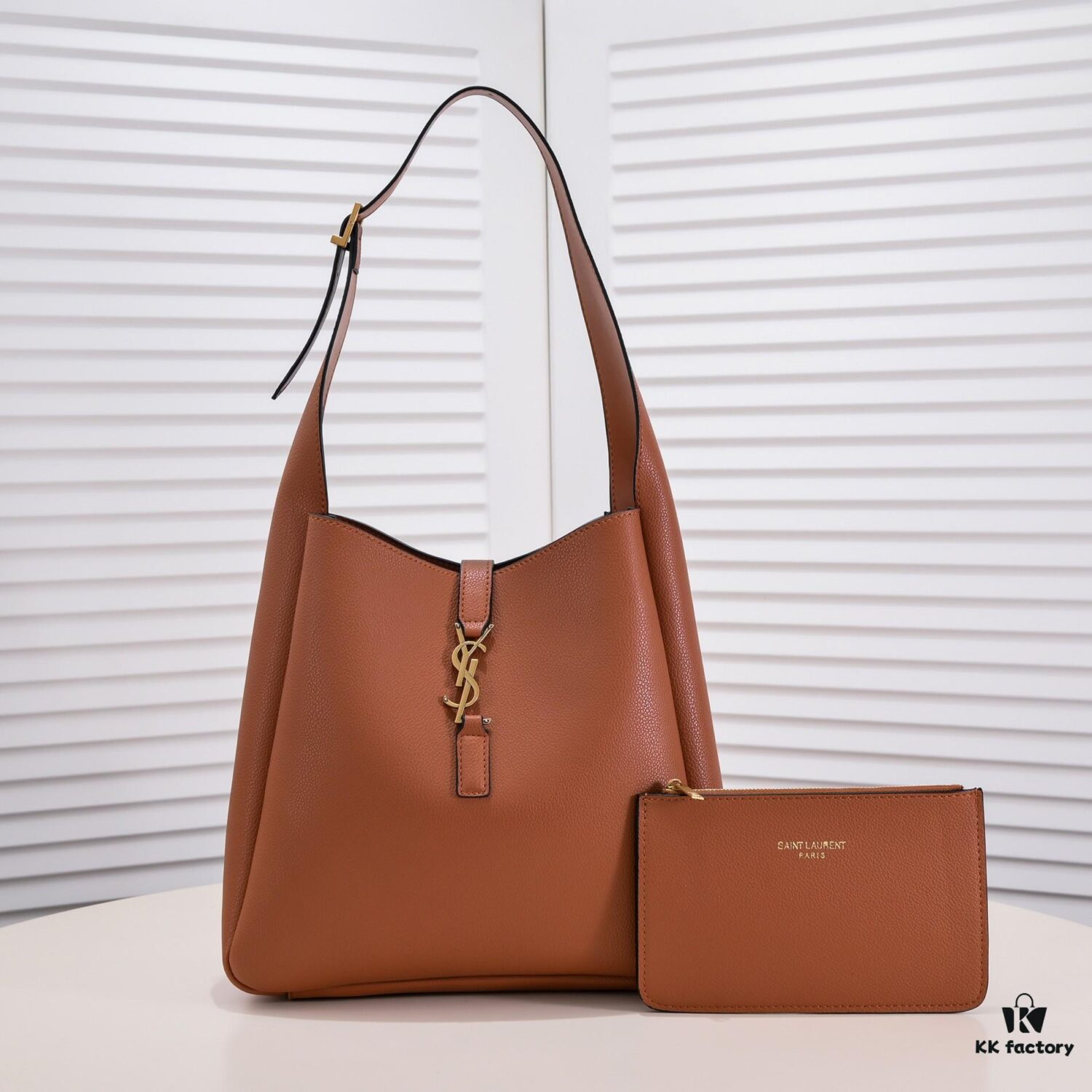 Saint Laurent 2023 Spring New Arrival - Hobo Rose Same-Style Shoulder Bag