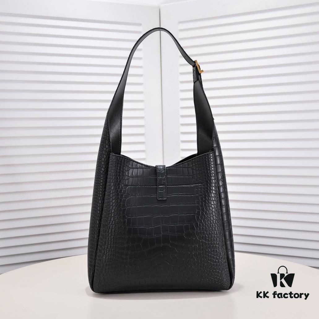 Saint Laurent 2023 Spring New Arrival - Hobo Rose Style Shoulder Bag