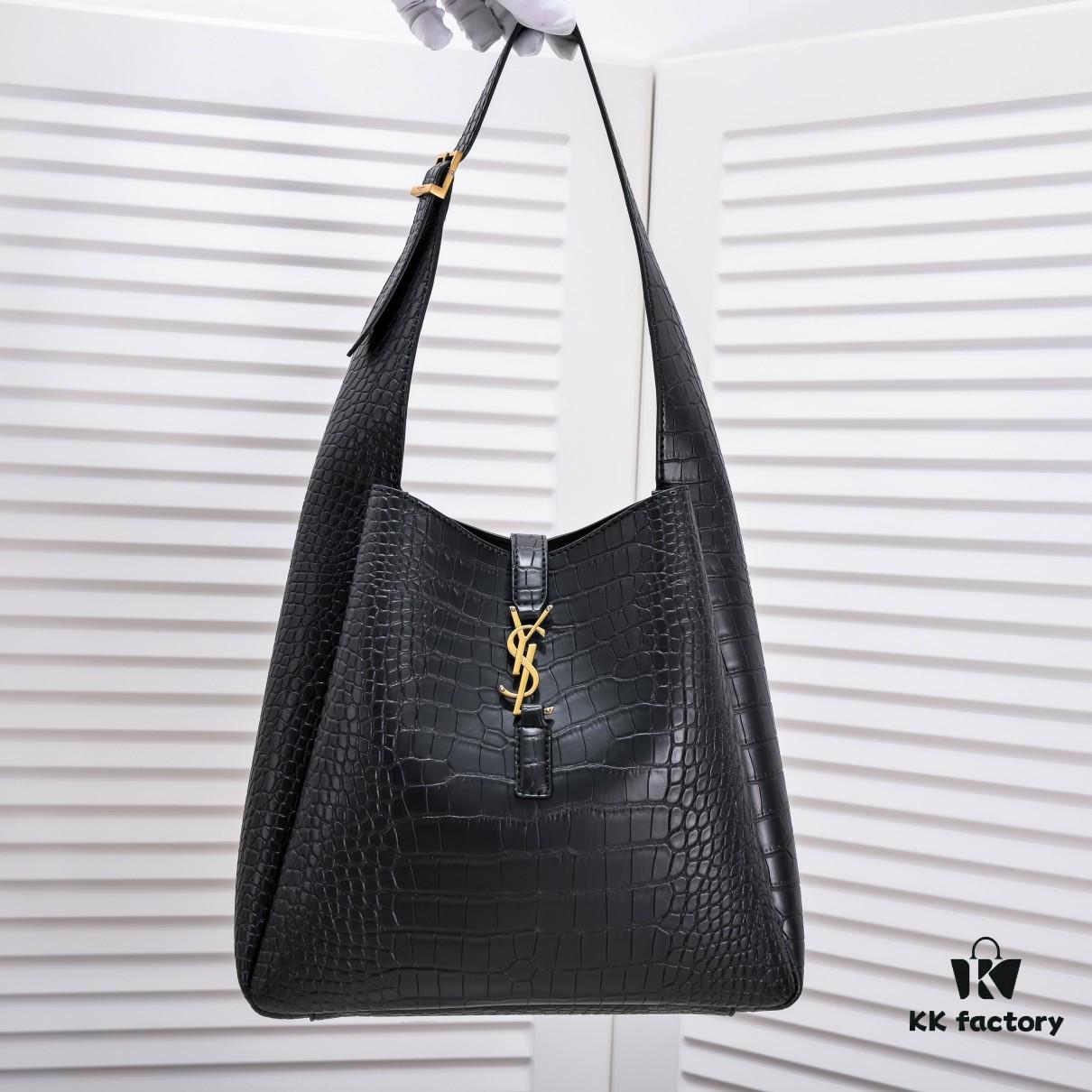 Saint Laurent 2023 Spring New Arrival - Hobo Rose Style Shoulder Bag