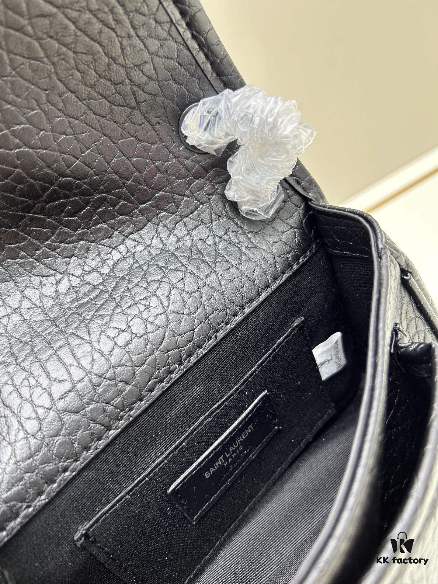 New Arrival with Box 💰 YSL Saint Laurent Niki Grainy Leather Mini Shoulder Bag