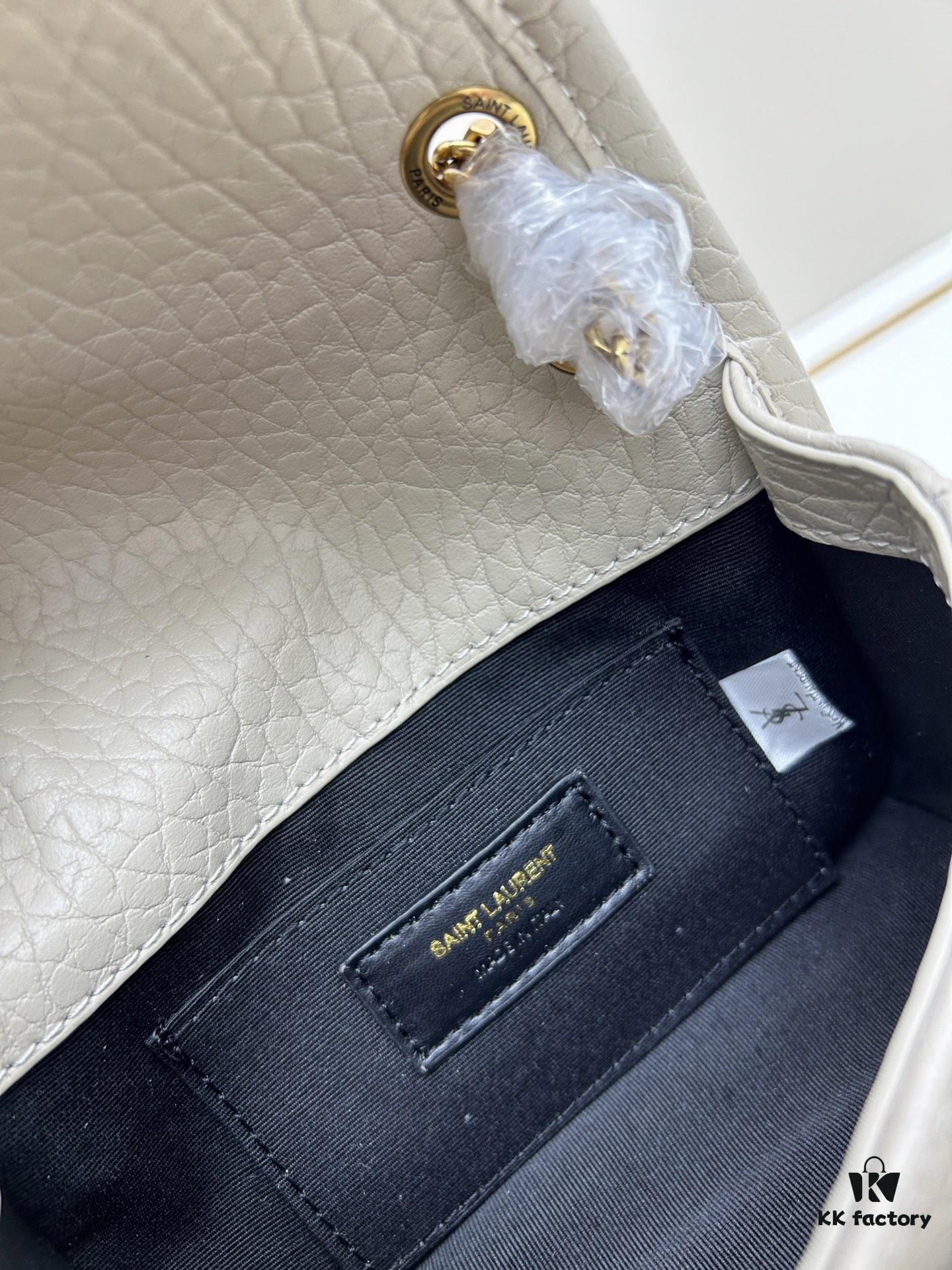 New Arrival with Box 💰 YSL Saint Laurent Niki Grainy Leather Mini Shoulder Bag