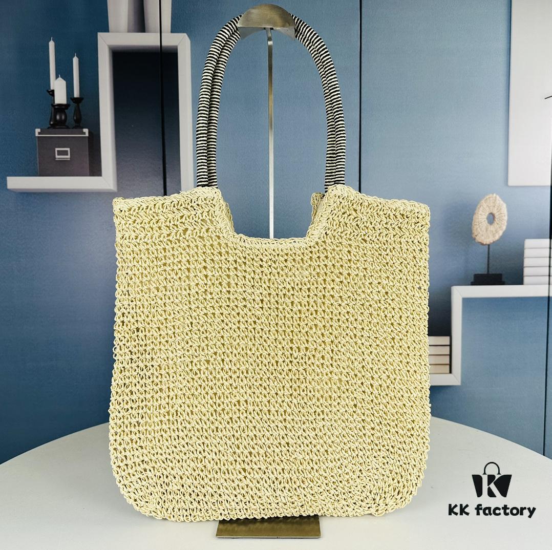 New YSL Openwork Woven Series – Rich Vacation Vibes