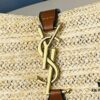 New Bestseller YSL Le 5 à 7 Raffia Mini Shoulder Bag
