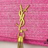 Bestseller YSL New Raffia Woven Tassel Bag! Summer Beach Joy
