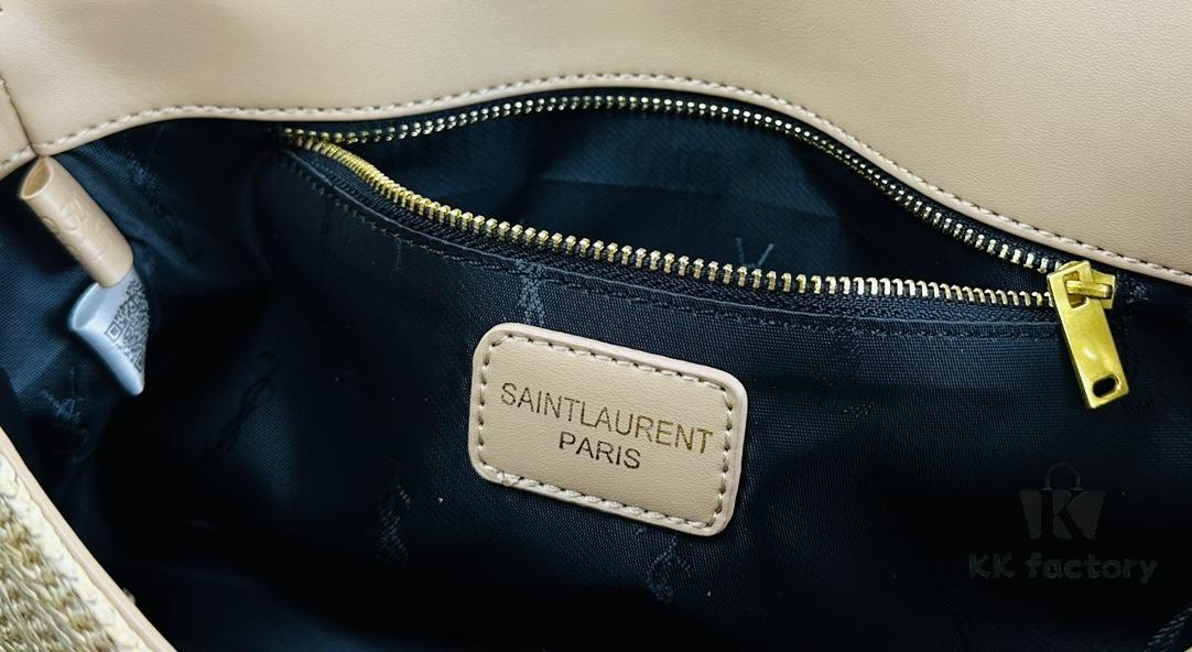 Bestseller YSL New Raffia Woven Tassel Bag! Summer Beach Joy