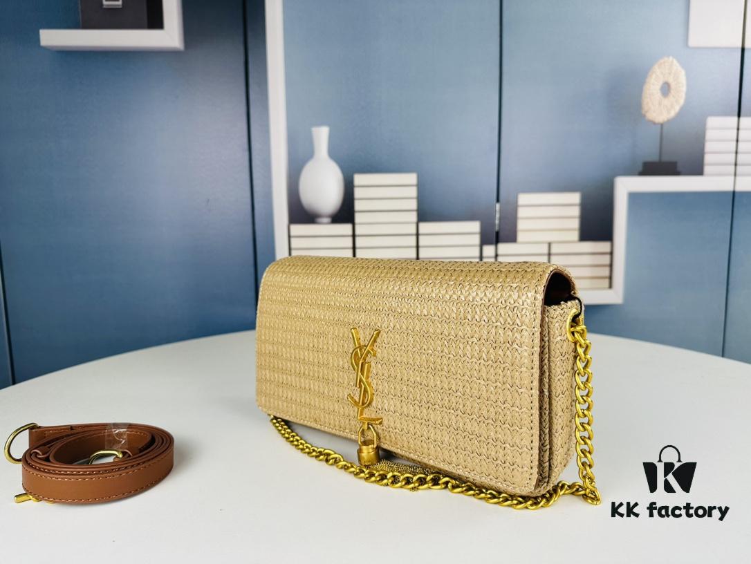 Bestseller YSL New Raffia Woven Tassel Bag! Summer Beach Joy