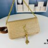 Bestseller YSL New Raffia Woven Tassel Bag! Summer Beach Joy