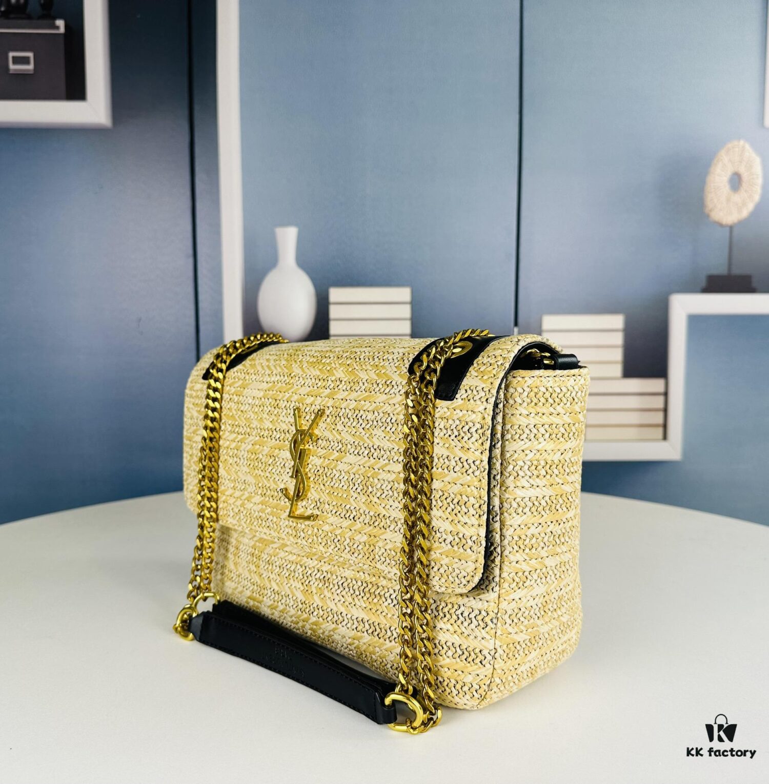 Bestselling Large YSL Raffia Bag Niki Style – Simply Stunning