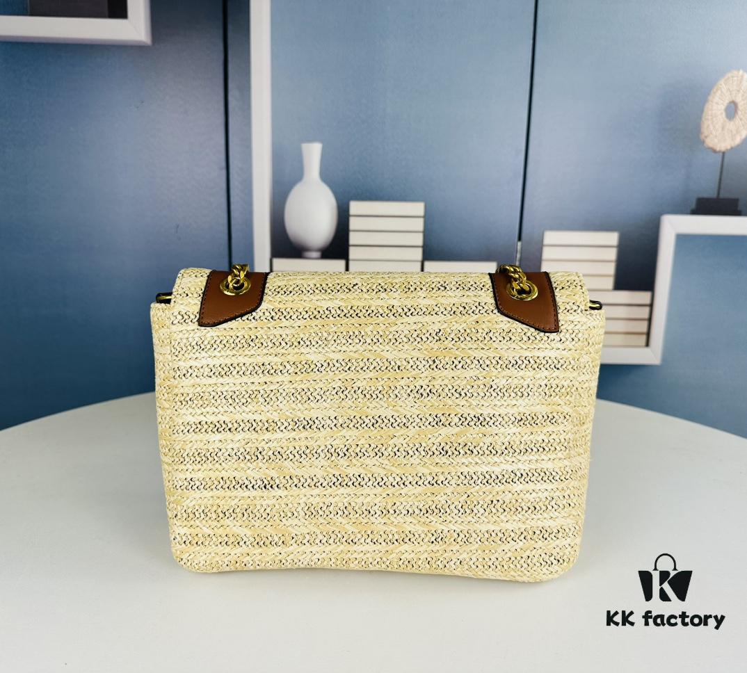 Bestselling Large YSL Straw Bag Niki Woven Bag 962389