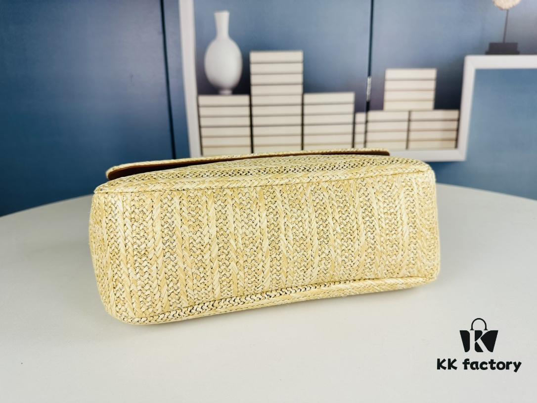 Bestselling Large YSL Straw Bag Niki Woven Bag 962389