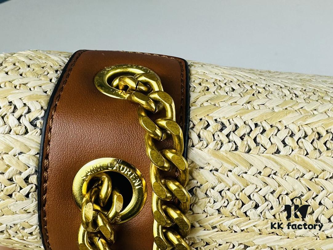 Bestselling Large YSL Straw Bag Niki Woven Bag 962389