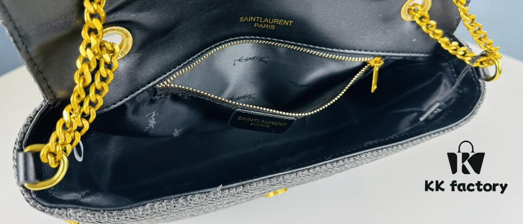 Bestselling Large YSL Raffia Bag Niki Style – Artistic and Elegant, Perfect for Everyday Wear