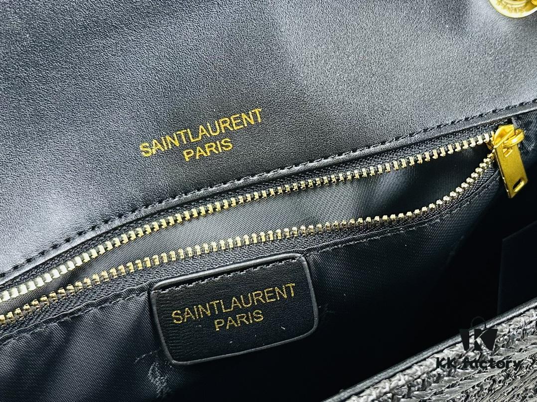 Bestselling Large YSL Raffia Bag Niki Style – Artistic and Elegant, Perfect for Everyday Wear