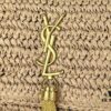 New YSL Raffia Woven Fringe Bag - Kate Model