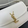 YSL Le Cassandra Box Leather Handbag – The Latest 'Tofu Bag' in Soft Lambskin, Adjustable Strap, Vintage-inspired Style