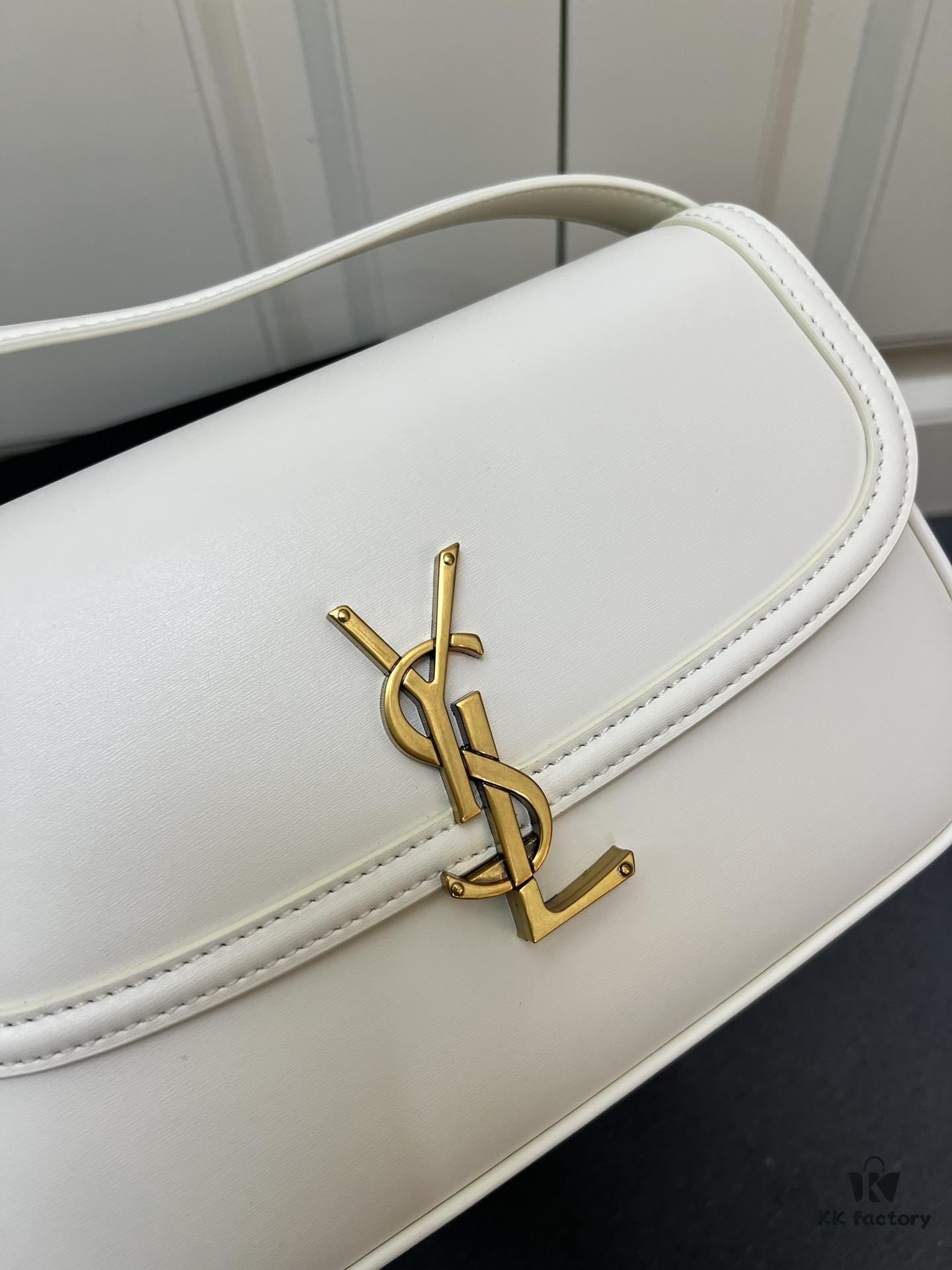 YSL Le Cassandra Box Leather Handbag – The Latest 'Tofu Bag' in Soft Lambskin, Adjustable Strap, Vintage-inspired Style