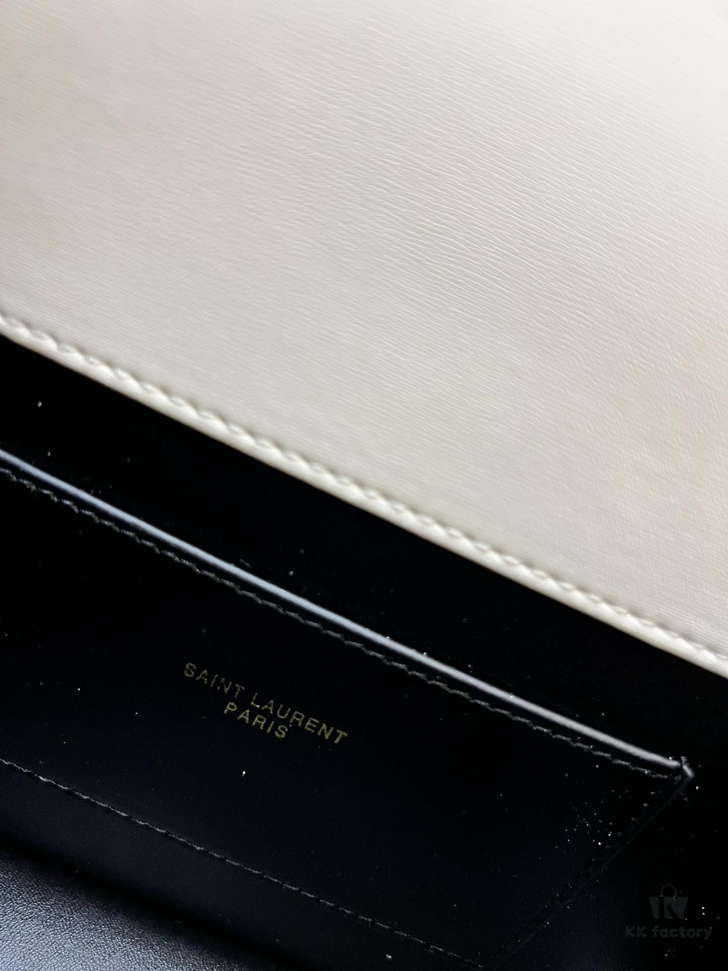 YSL Le Cassandra Box Leather Handbag – The Latest 'Tofu Bag' in Soft Lambskin, Adjustable Strap, Vintage-inspired Style