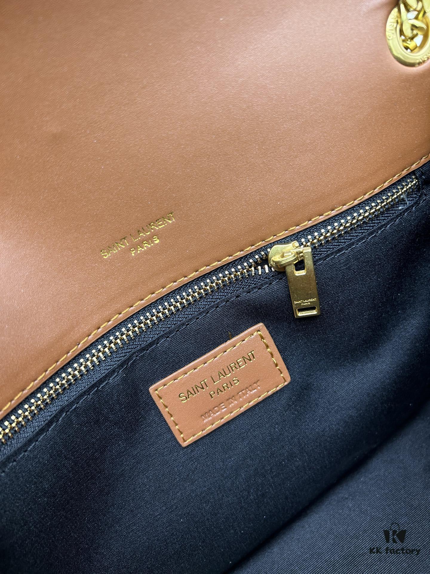 New Large YSL Niki Linen-Style Crossbody Bag Shoulder Bag with Box