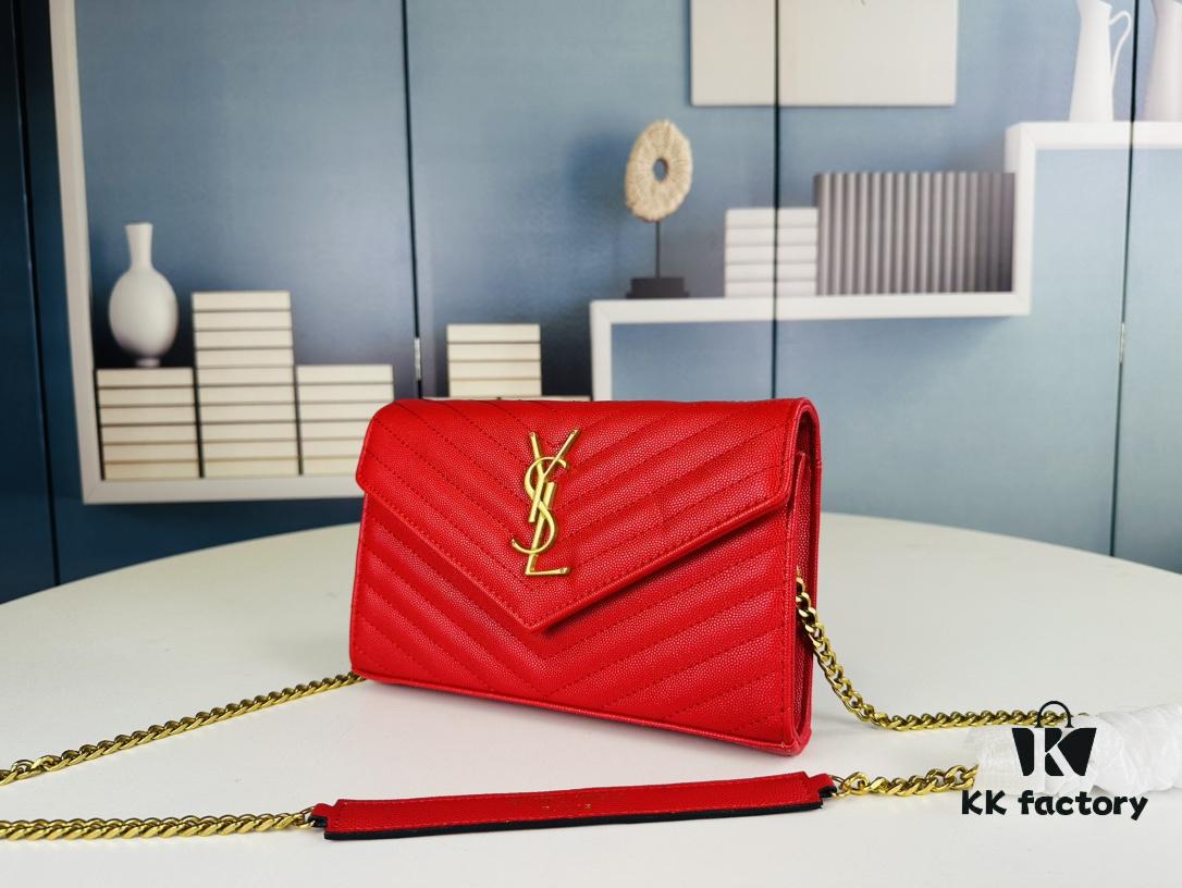 YSL Luxury Caviar Envelope WOC Bag ✨🤍