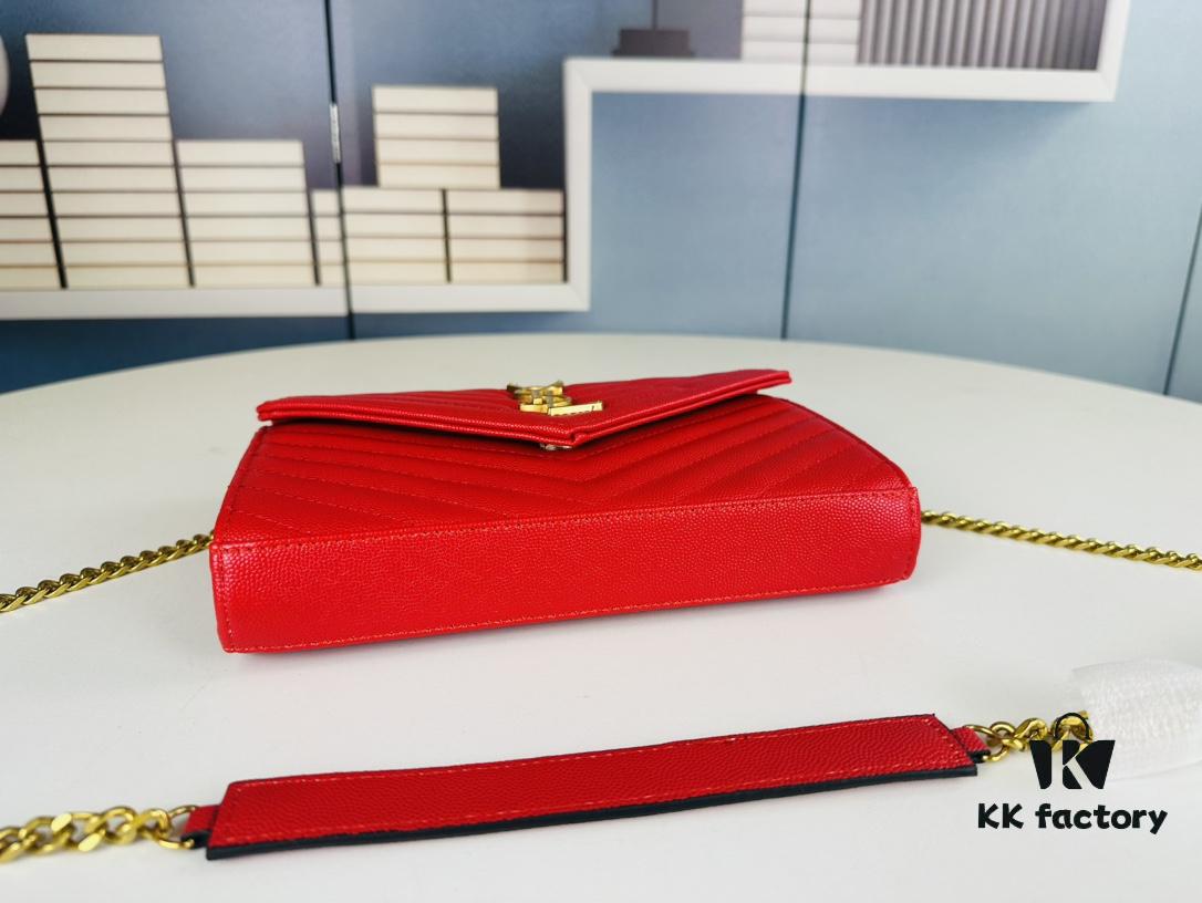 YSL Luxury Caviar Envelope WOC Bag ✨🤍