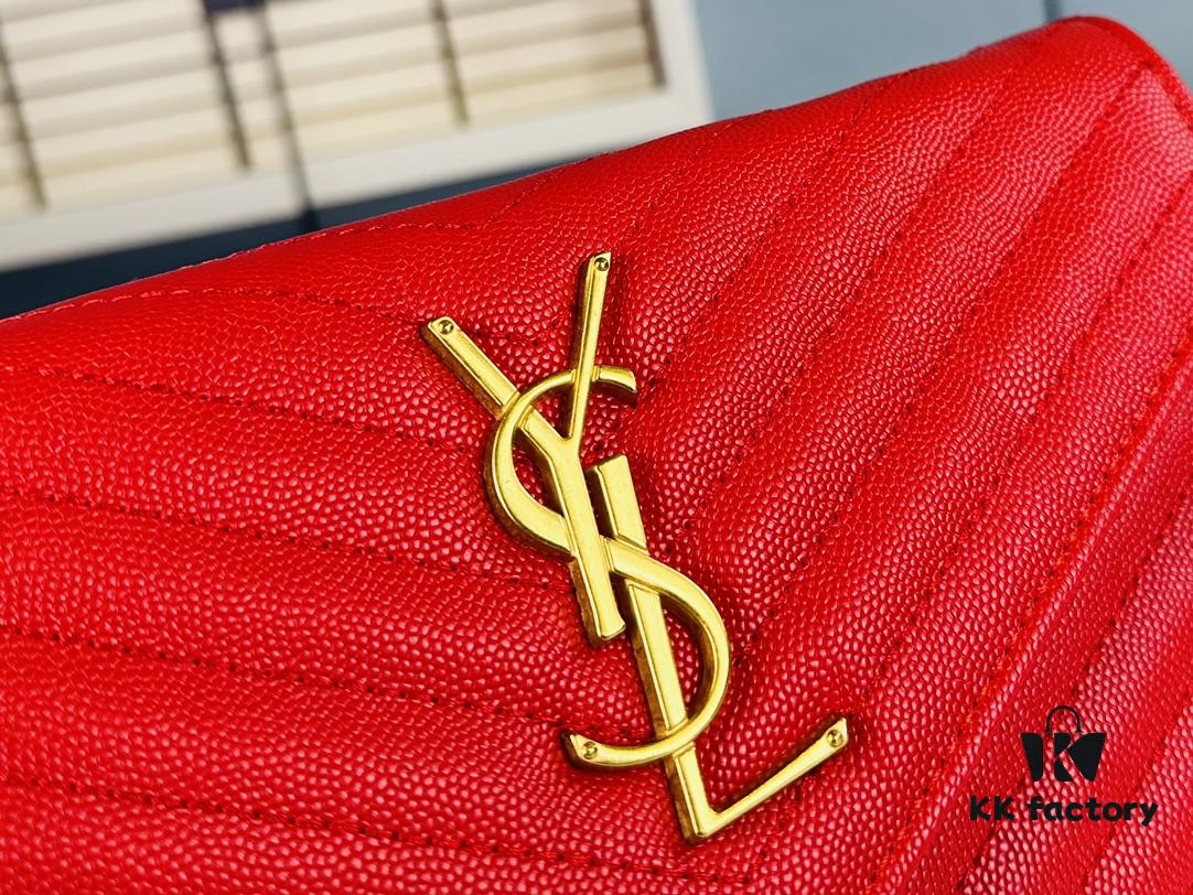 YSL Luxury Caviar Envelope WOC Bag ✨🤍