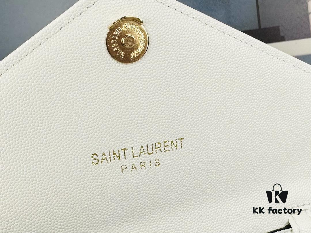 YSL Luxurious Caviar Envelope WOC Bag ✨🤍
