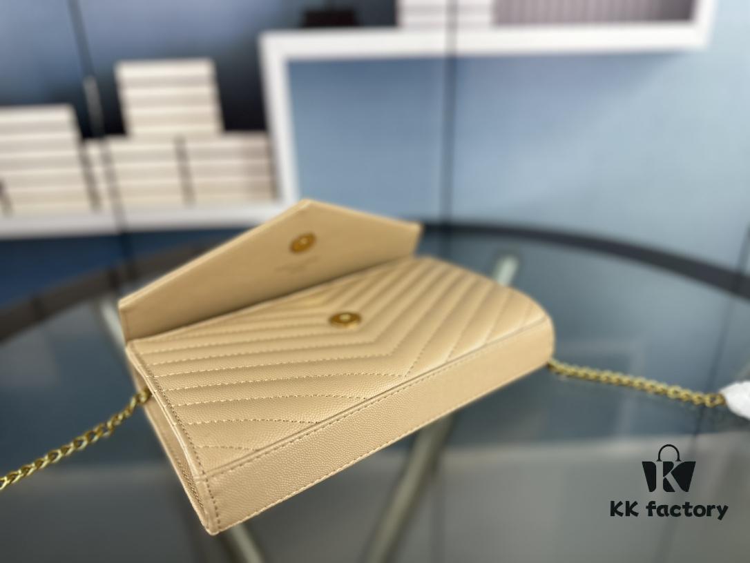 YSL Luxury Caviar Envelope Woc Bag