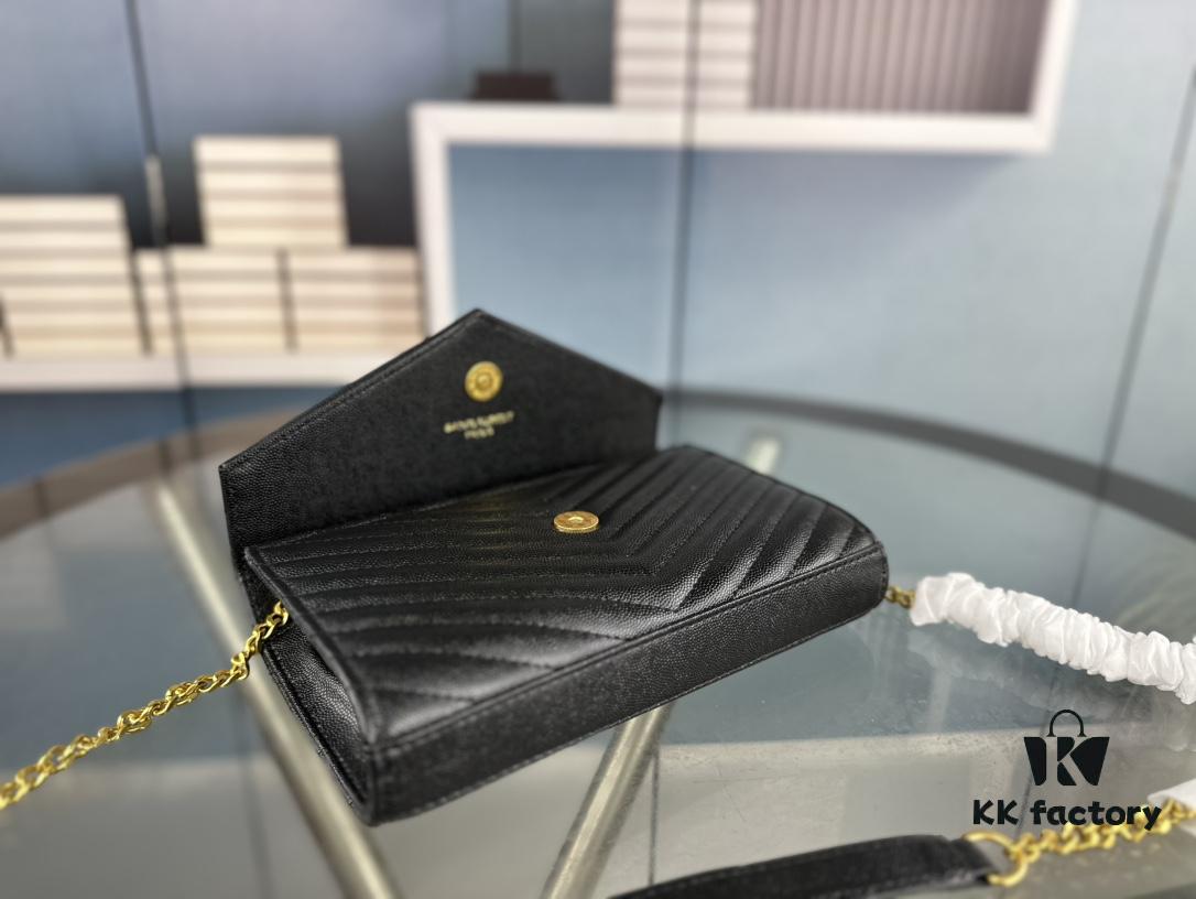 YSL Luxury Caviar Envelope Woc Bag ✨🤍