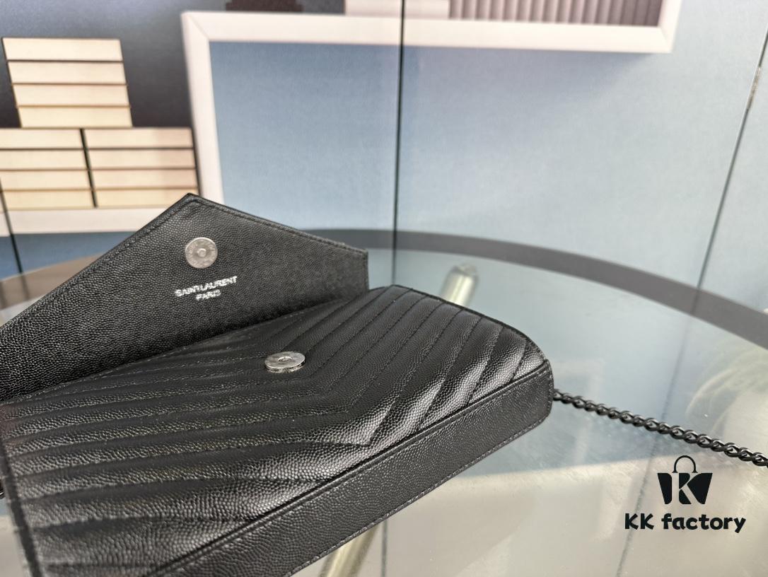 YSL Luxurious Caviar Envelope WOC Bag ✨🤍