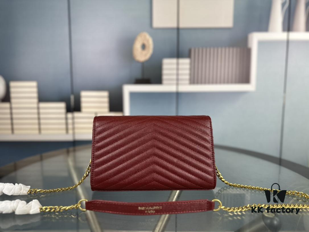 YSL Luxurious Caviar Envelope Woc Bag ✨🤍