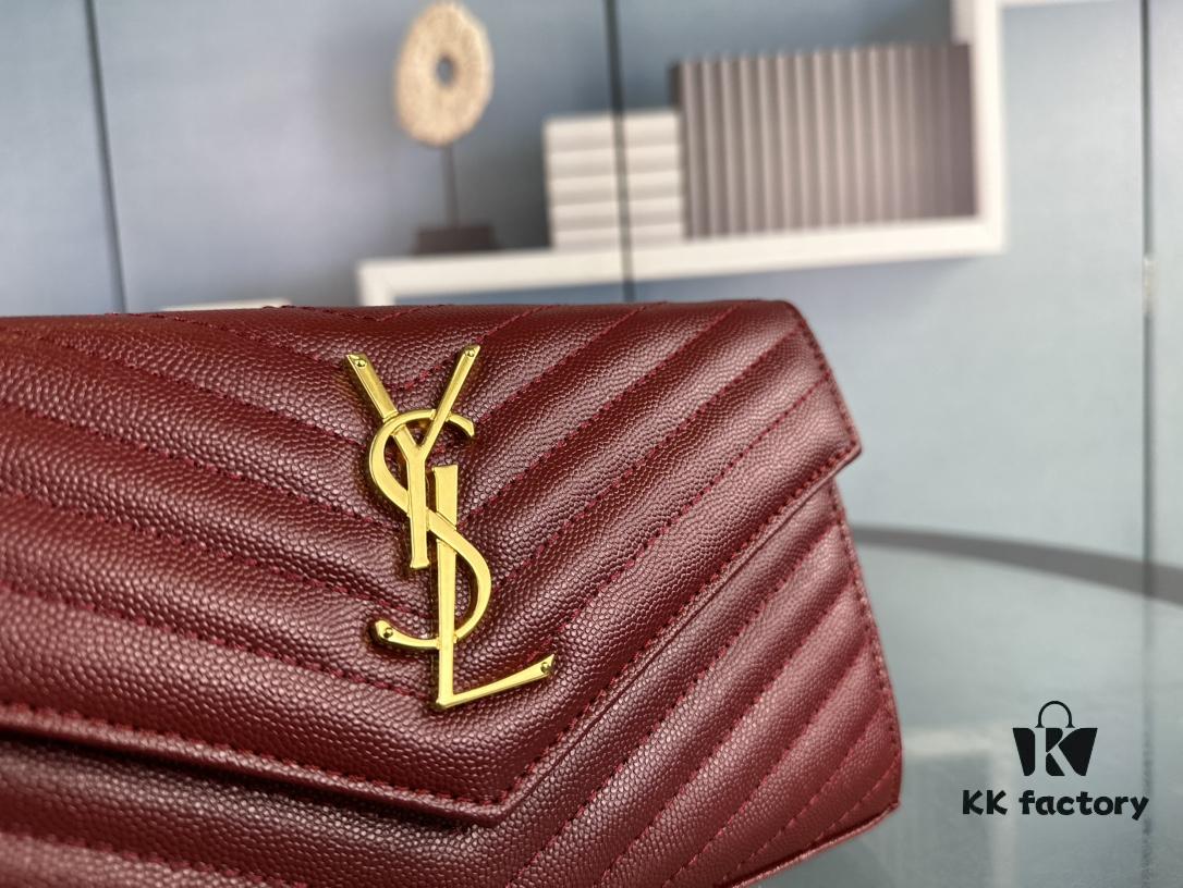 YSL Luxurious Caviar Envelope Woc Bag ✨🤍