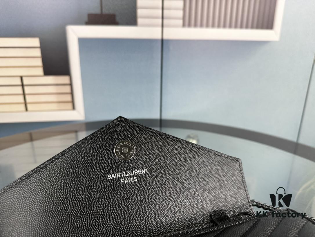 YSL Luxurious Caviar Envelope WOC Bag ✨🤍