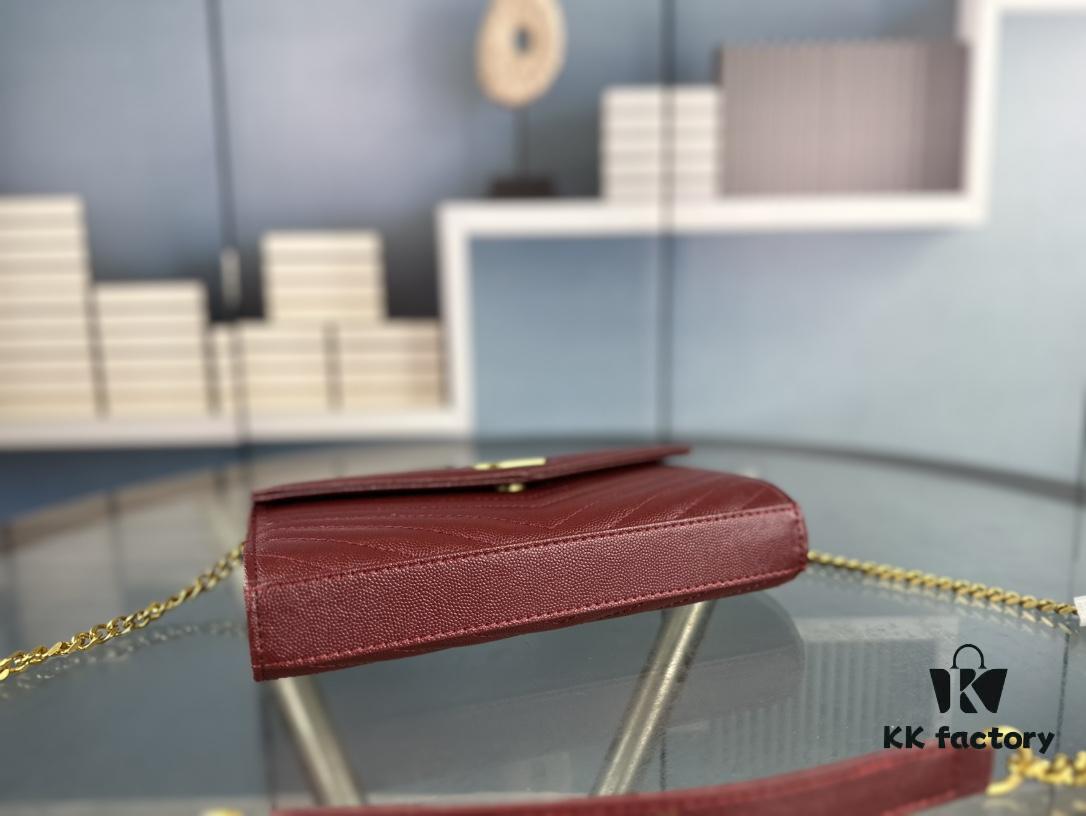 YSL Luxurious Caviar Envelope Woc Bag ✨🤍