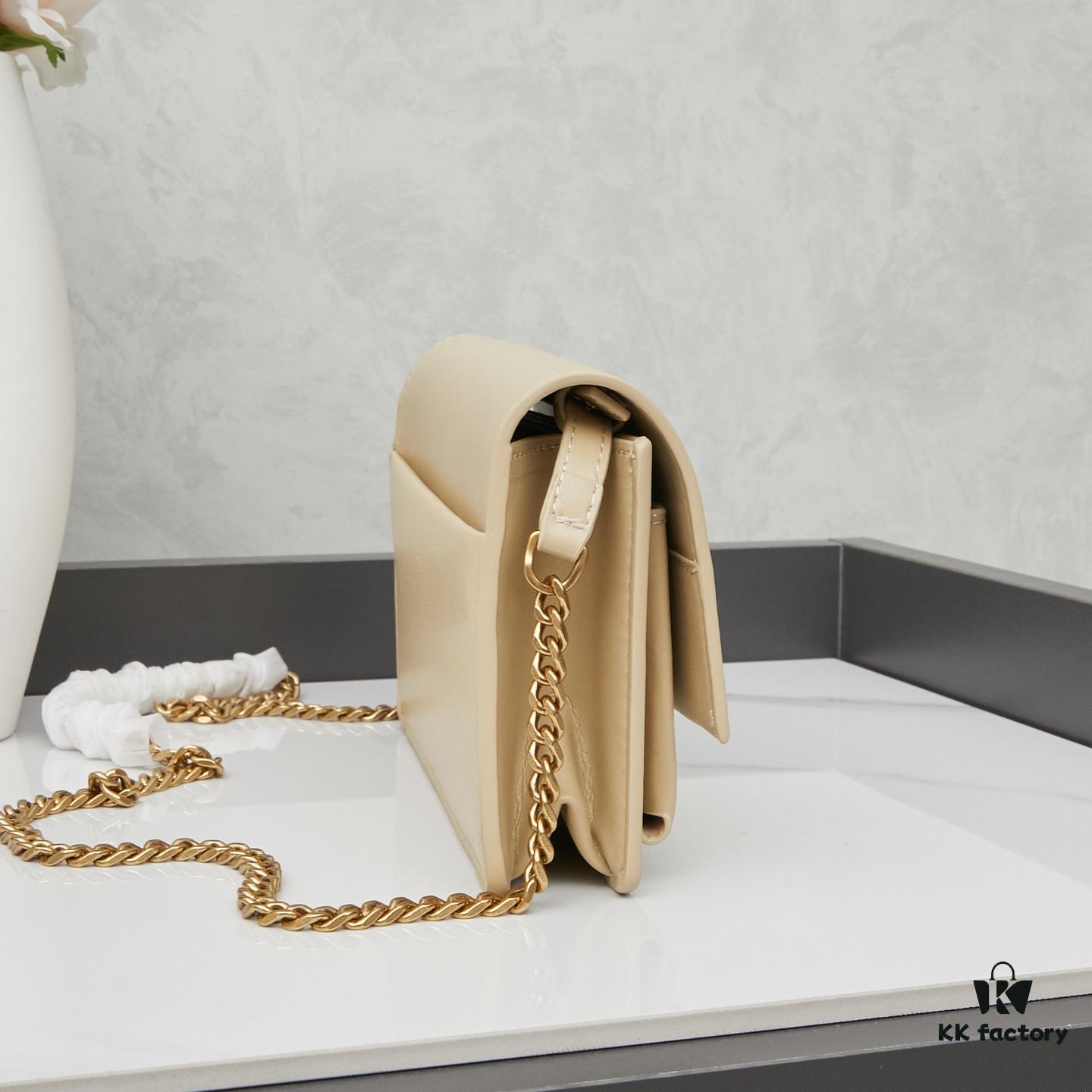 New YSL Classic Chain Bag with Box | Timeless Elegance in Black Leather
