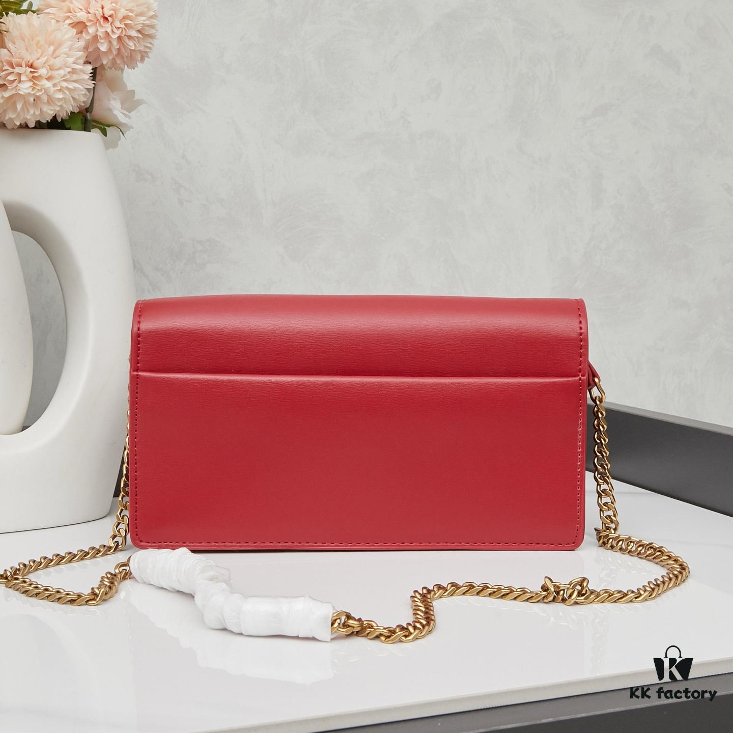 New YSL Classic Chain Bag with Box | Timeless Elegance in Black Leather