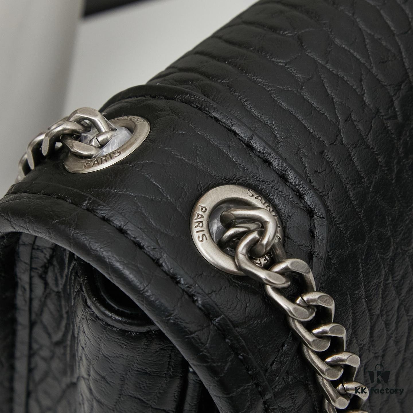 New Arrival with Box 💰 YSL Saint Laurent Niki Grainy Leather Mini Shoulder Bag